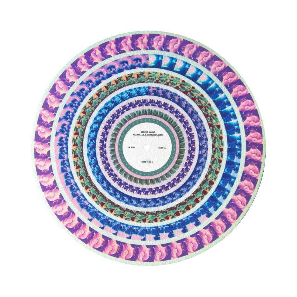 TOUCHE AMORE SPIRAL IN A STRAIGHT LINE SLIPMAT – Touche Amore