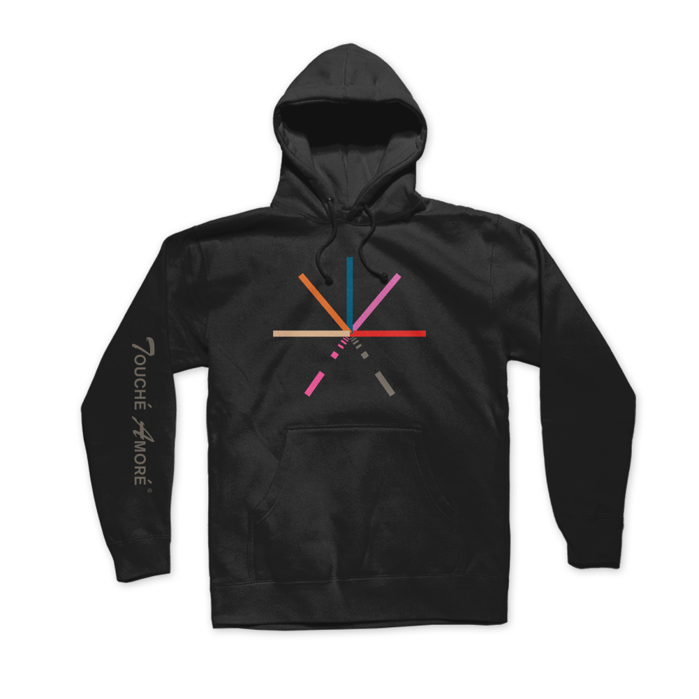 [COMPAGNO]★CLOGO STAR Pigment Hoodie Amazon.com: Men and Women Couples Cross Star Design Hooded