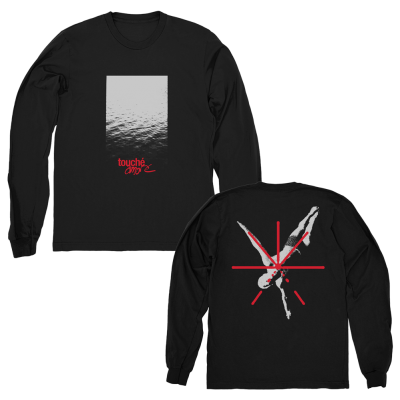 Touche Amore Dive Long Sleeve (Black)

This design is printed on the front and back of a Gildan Long Sleeve.