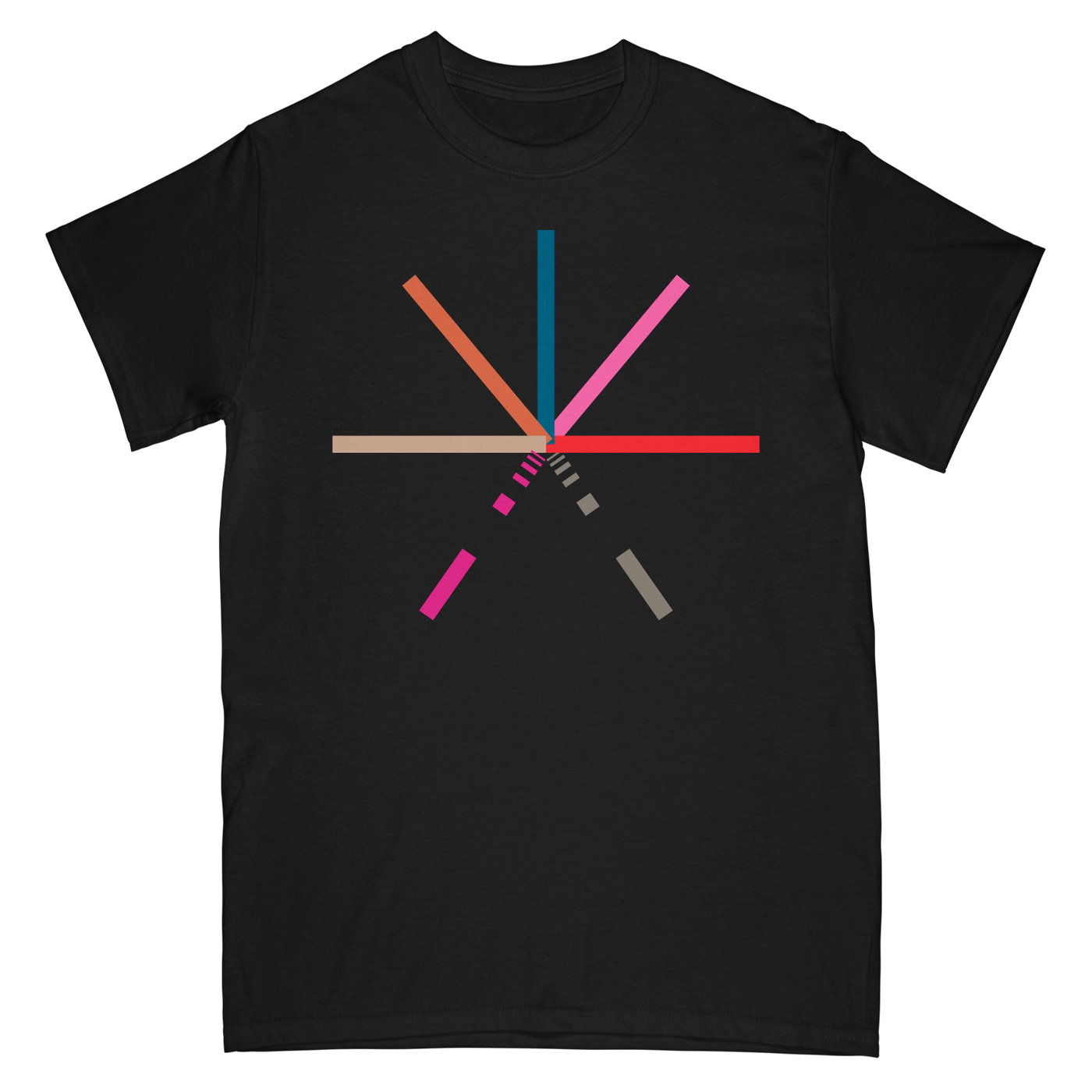 Touche-Amore-7-Color-Asterisk-Tee-Black